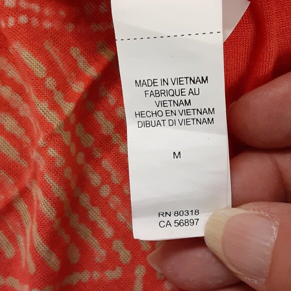 Lucky Brand Sleeveless Long Dress Size MEDIUM, Lined, Bottom Slit, Pockets - Picture 9 of 11